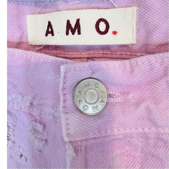 AMO TOMBOY HIGH RISE CROP JEANS Size 28 - Picture 8 of 16